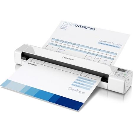 Brother DS-820W Papier-gevoerd 600 x 600DPI A4 Wit scanner