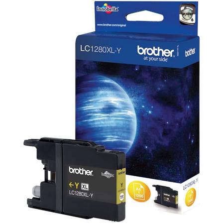 Brother LC-1280 - Inktcartridge / Geel