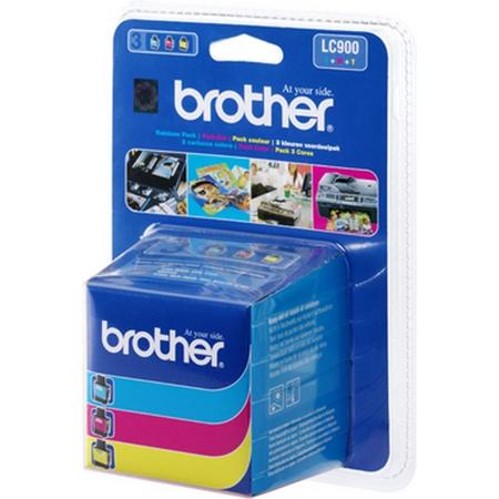 Brother LC-900 Inktcartridges - Cyaan / Magenta / Geel