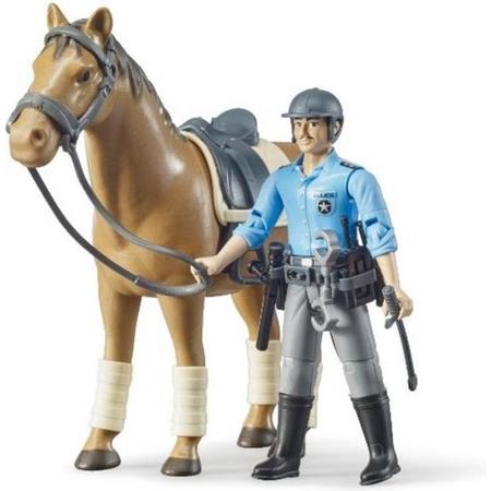 Bruder Bereden politie, paard en politieagent - 62507
