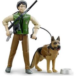   Boswachter met hond en uitrusting - 62660