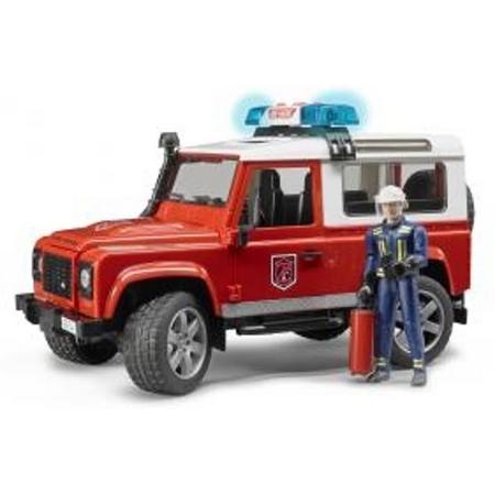 Bruder Land Rover Defender Brandweer