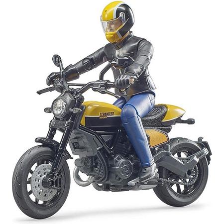 Bruder Motor Scramble Ducati Full Throttle met motorrijder - 63053