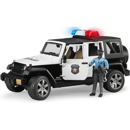 Jeep Wrangler Politie met politieman Bruder