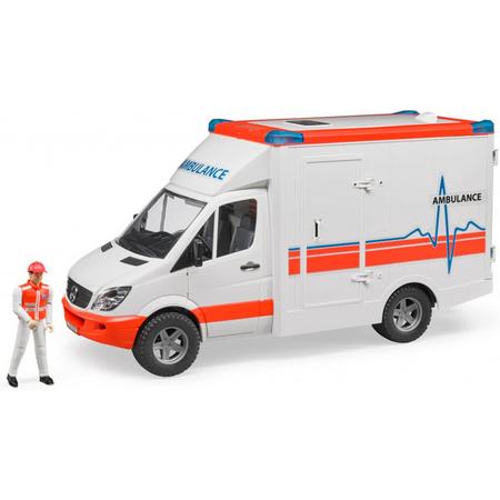MB Sprinter ambulance met chauffeur Bruder