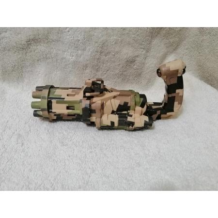 Bellenblaas pistool - Bellenblazer - Speelgoed - Bubble gun - Camouflage Army / leger