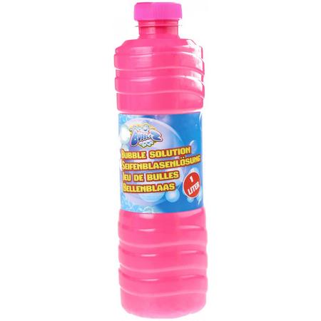 Bubblez Bellenblaassop 1 Liter Roze