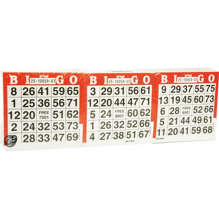 Bingo Kaarten 1500 vel