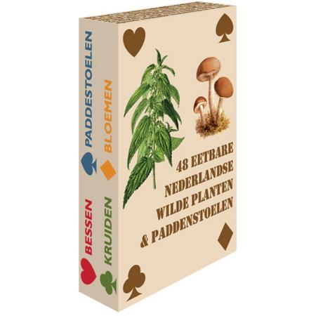 Wilderniskaarten - Eetbare Planten en Paddenstoelen - Kaartspel