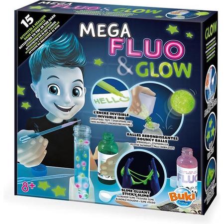 Mega Fluo & Glow 15 experimenten - Buki