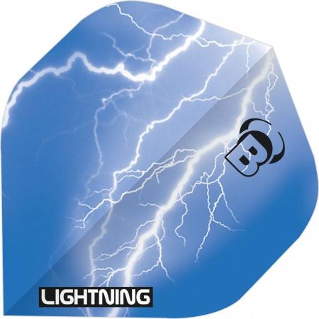Bull´s Flights Lightning A-standard 100 Micron Blauw