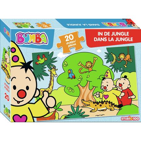 Bumba : puzzel - In de jungle - 20 st