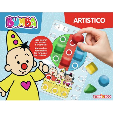 Bumba Educatief Spel - Artistico - Colorino - Leer spelenderwijs kleuren en vormen herkennen