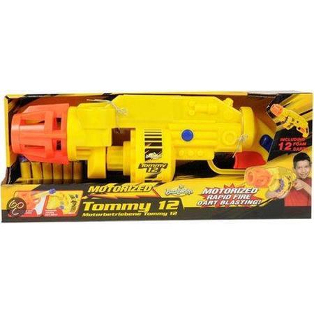 Buzz bee toys Tommy geweer met 12 foampijlen