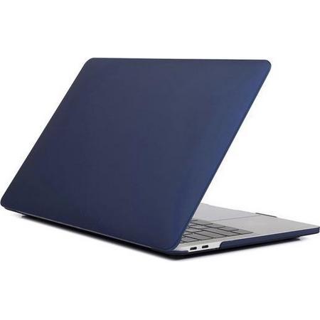By Qubix - MacBook Pro Touchbar 13 inch case - 2020 model A2251 / A2289 - Donkerblauw