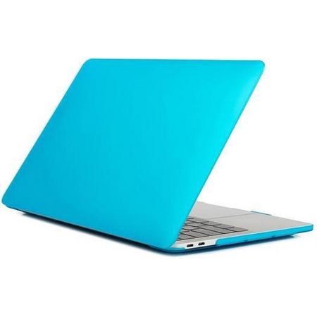 By Qubix - MacBook Pro Touchbar 13 inch case - 2020 model A2251 / A2289 - Lichtblauw