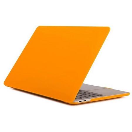 By Qubix - MacBook Pro Touchbar 13 inch case - 2020 model A2251 / A2289 - Oranje