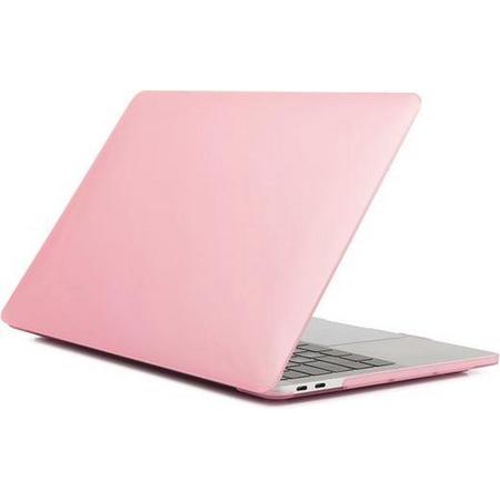 By Qubix - MacBook Pro Touchbar 13 inch case - 2020 model A2251 / A2289 - Roze - MacBook Case