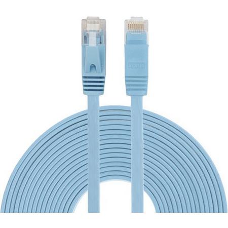 By Qubix internetkabel - 10 meter - blauw - CAT6 ethernet kabel - RJ45 UTP kabel met snelheid van 1000Mbps - Netwerk kabel is zeer stevig!