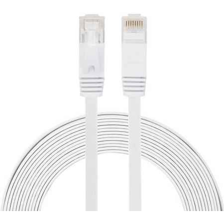 By Qubix internetkabel - 10 meter - wit -  CAT6 ethernet kabel - RJ45 UTP kabel met snelheid van 1000Mbps - Netwerk kabel van hoge kwaliteit!
