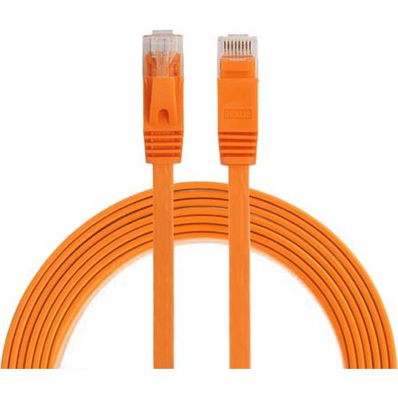 By Qubix internetkabel - 2 meter - oranje - CAT6 ethernet kabel - RJ45 UTP kabel met snelheid van 1000Mbps - Netwerk kabel is zeer stevig!