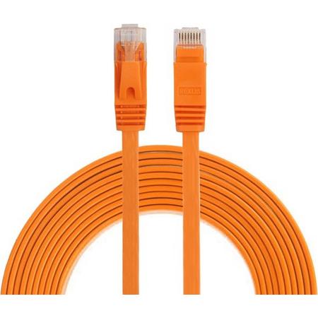 By Qubix internetkabel - 3 meter - oranje - CAT6 ethernet kabel - RJ45 UTP kabel met snelheid van 1000Mbps - Netwerk kabel is zeer stevig!