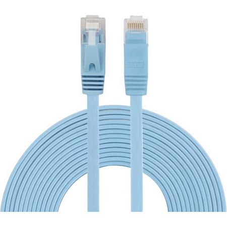 By Qubix internetkabel - 5 meter - blauw - CAT6 ethernet kabel - RJ45 UTP kabel met snelheid van 1000Mbps - Netwerk kabel is zeer stevig!