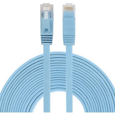 By Qubix internetkabel - 8 meter - blauw - CAT6 ethernet kabel - RJ45 UTP kabel met snelheid van 1000Mbps - Netwerk kabel is zeer stevig!