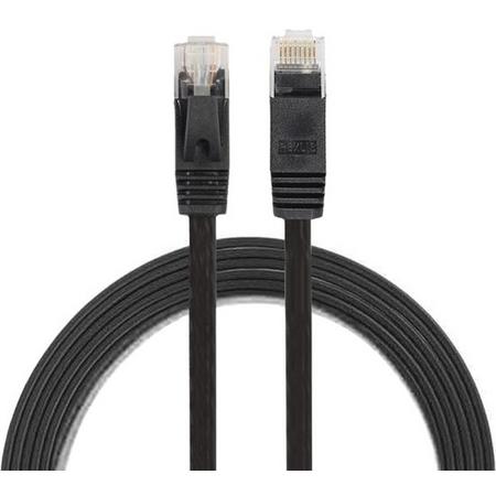 Internetkabel van By Qubix - 1.8 meter - zwart - CAT6 ethernet kabel - RJ45 UTP kabel met snelheid van 1000Mbps - Netwerk kabel inclusief garantie!