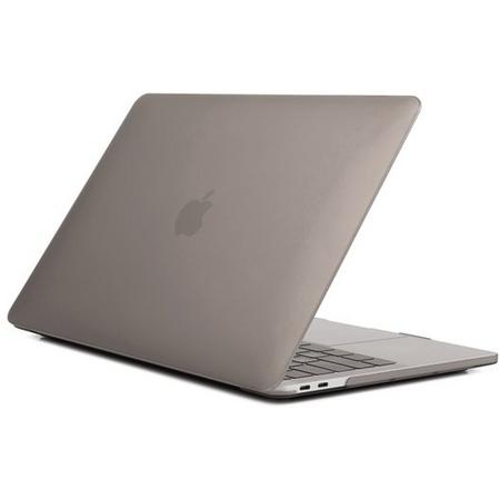 MacBook Pro 16 inch case van By Qubix - Kleur: Grijs (Model: A2141) - Hoge kwaliteit hard cover!