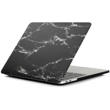 MacBook Pro 16 inch case van By Qubix - Kleur: Marble zwart (Model: A2141) - Hoge kwaliteit hard cover!