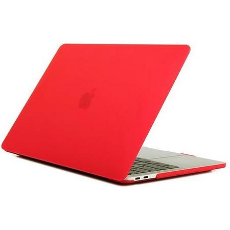 MacBook Pro 16 inch case van By Qubix - Kleur: Rood (Model: A2141) - Hoge kwaliteit hard cover!