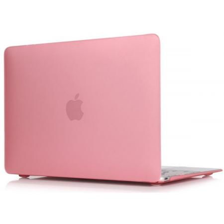 Macbook case van By Qubix - Air 13.3” - 2018, touch id versie - Roze - Alleen geschikt voor de MacBook Air 13 inch (Model nummer: A1932) - Bescherm uw MacBook in stijl!