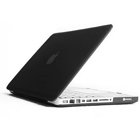 Macbook case van By Qubix - Zwart - Pro 13 inch RETINA - Alleen geschikt voor de MacBook Pro Retina 13 inch (Model nummer: A1425 / A1502) - Hoge kwaliteit macbook cover!