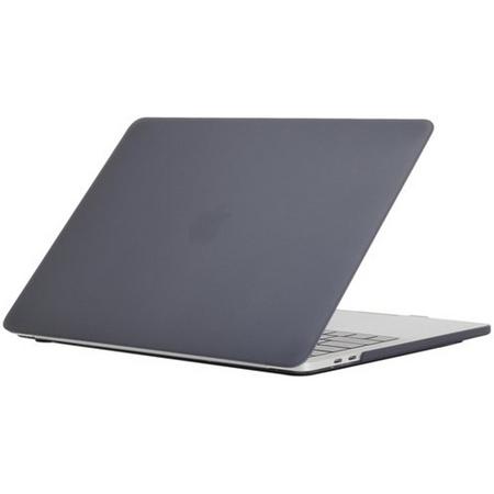 Macbook pro 15 inch retina touchbar case / hoes van By Qubix - Zwart - Alleen geschikt voor Macbook Pro 15 inch met touchbar (model nummer: A1707 / A1990) - Eenvoudig te bevestigen mac