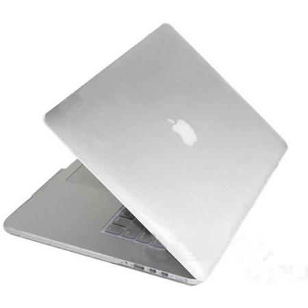 Macbook pro 15 inch retina touchbar case van By Qubix - Transparant (clear) - Alleen geschikt voor Macbook Pro 15 inch met touchbar (model nummer: A1707 / A1990) - Eenvoudig te bevestigen macbook co