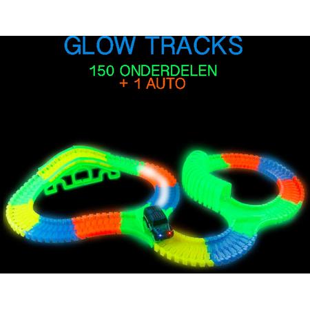 Glow tracks - Sinterklaas kado kind - Sinterklaascadeaus kind - Sinterklaascadeautjes - autobaan - racebaan