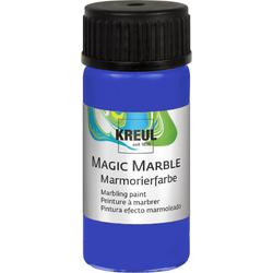 KREUL Blauwe Magic Marble Marmer effect verf - 20ml marble effect verf voor eindeloze toepassingen zoals toepassingen, van achtergronden van schilderijen tot gitaren