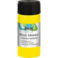 KREUL Gele Magic Marble Marmer effect verf - 20ml marble effect verf voor eindeloze toepassingen zoals toepassingen, van achtergronden van schilderijen tot gitaren