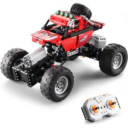 Cada Off-road Climbing Car (RC) - Cada C51041W - Technisch Lego - Bouwdoos, constructieset - Motoren, accu, afstandsbediening - DIY - 489 onderdelen
