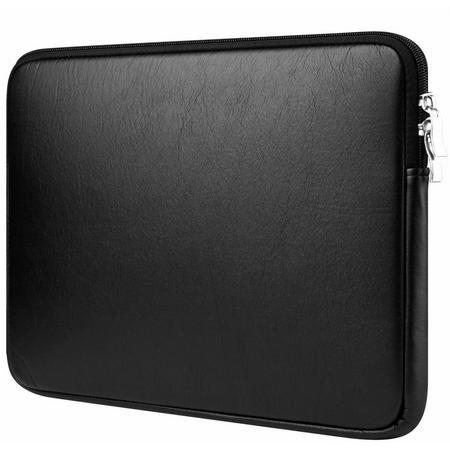 CCPK- Laptop sleeve 11.6 inch Zwart - Kunstleer