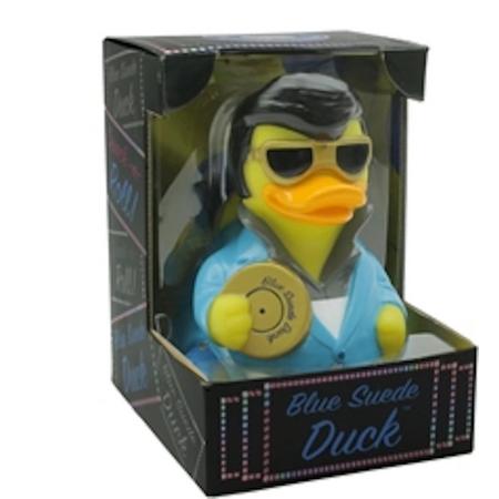 CelebriDucks Blue Suede Duck   Badeendje