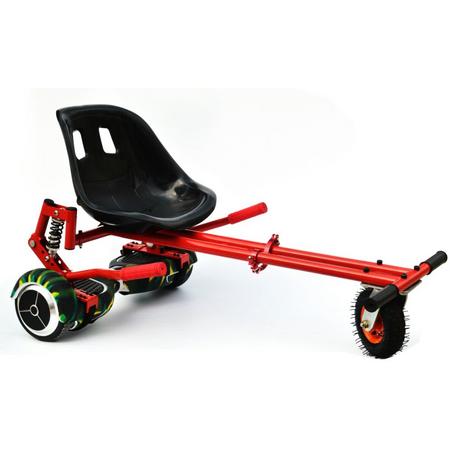 CELECT SUSPENTION HOVERKART  BLACK with PVC seating double ROD