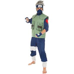 CHAKS - Naruto Kakashi Hatake kostuum voor mannen - Large - Volwassenen kostuums