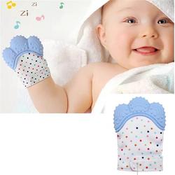 Bijthandschoen - Bijtring - Doorkomende tandjes - Bijt handschoen - Babytandjes - Pijnverlichting