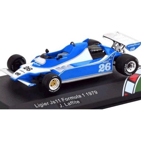 Ligier JS11 Jaques Laffite  GP Brazilie 1979 - CMC Formule 1 miniatuur auto 1:43