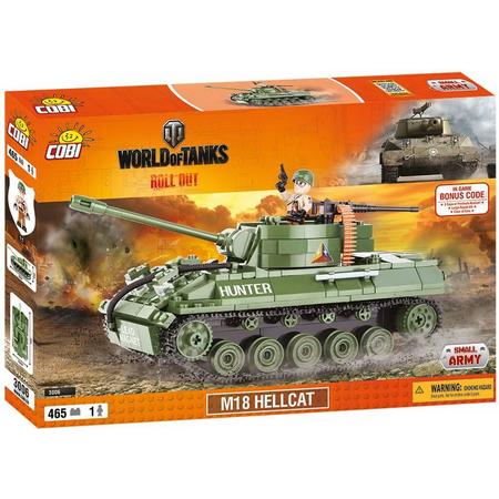 Cobi - Small Army World of Tanks - M18 HELLCAT (3006)