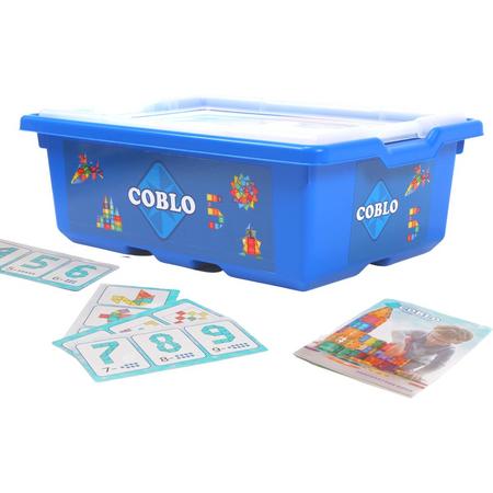 Coblo Classic - 200 stuks - Schoolbox - Magnetisch speelgoed - Montessori speelgoed