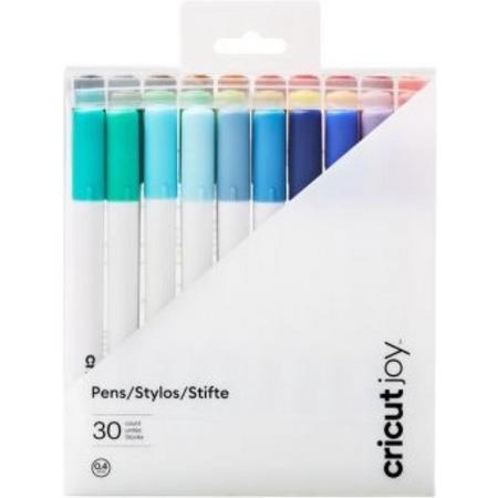 Cricut Joy Fine Point Pens / Stifte 0,4 mm Totaal Voordeel Pak 30 stuks (2008801) & Gratis Folies