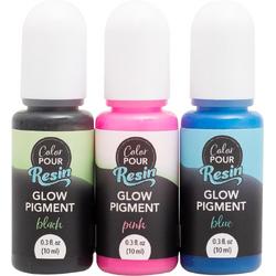 Color Pour - Resin Pigment Set Glow